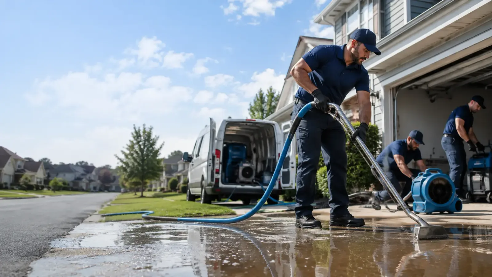 Flood Damage Restoration in Dustin, OK